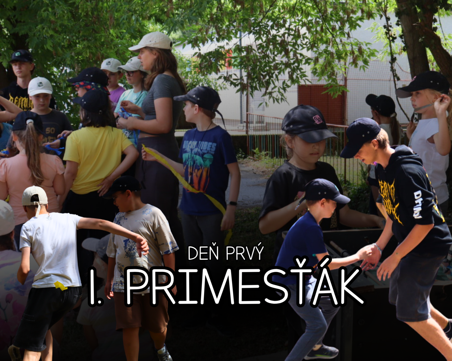 Prvý prímestský tábor v Domke odštartoval: Viac ako 30 detí, kopec smiechu a tímový duch!