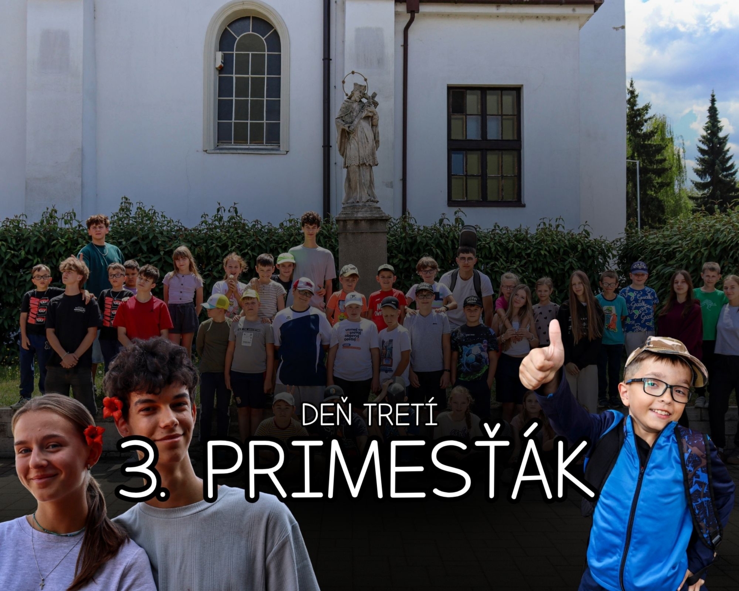 Hľadanie oviec v uliciach Senice aj živé Človeče: Tretí deň tábora preveril šikovnosť našich tímov!